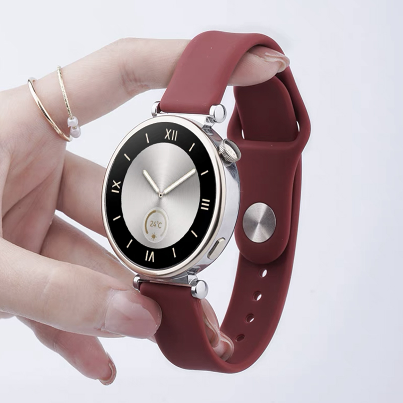 Titan Smartwatch Accessories - 18mm Silikon Bant Huawei İzle Gt4