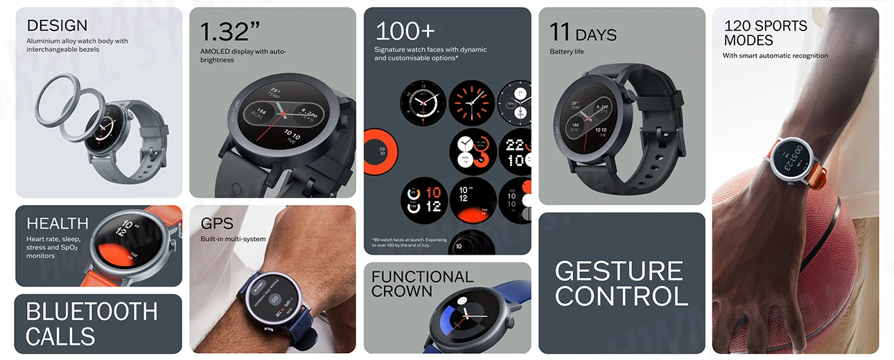CMF Watch Pro 2 1.32 inç AMOLE - Smartwatch X12 incelemesi ve fiyatı